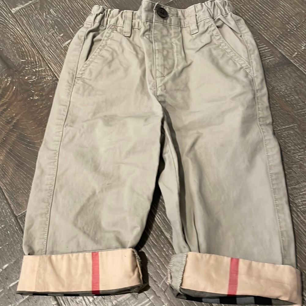 Burberry kids pants